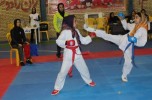 مسابقات کاراته قهرمانی بانوان استان با قهرمانی جیرفت پایان یافت + تصاویر