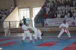 مسابقات کاراته جایزه بزرگ قهرمانی کرمان در جیرفت/تصاویر