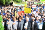 راهپیمایی باشکوه ۱۳ آبان در جیرفت برگزار شد / تصاویر