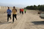 مسابقه دو ۳۰۰۰ متر بین کارکنان مرکز تحقیقات و آموزش کشاورزی و منابع طبیعی جنوب استان کرمان برگزار شد