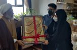 دیدار نماینده مردم کرمان در مجلس خبرگان رهبری با خانواده شهید مدافع سلامت در جیرفت
