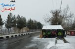 بارش برف در ساردوئیه راهداران را برای خدمت به مردم به خط کرد