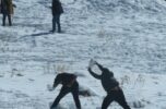 تصاویر برف بازی در سربیژن سپید پوش