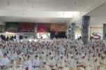 جشن تکلیف دانش آموزان دختر پایه سوم ابتدایی در جیرفت برگزار شد