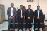 دیدار فرماندار عنبراباد با دادستان جدید شهرستان جیرفت