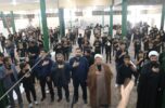 سوگواره احلی من العسل در حسینیه فرهنگیان جیرفت برگزار شد