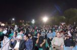 جشن بزرگ هفته وحدت در پارک ولیعصر جیرفت با حضور پر شور مردم برگزار شد / تصاویر