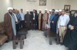 دیدار رئیس سازمان تبلیغات و جمعی از روحانیت شهرستان جیرفت با دادستان دیدار رئیس سازمان تبلیغات و جمعی از روحانیت شهرستان جیرفت با دادستان