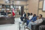 در دیدار مدیر آبفا جیرفت با فرماندار عنوان شد:فعالیت جهادی برای عبور از تنش آبی تابستان سال جاری در دیدار مدیر آبفا جیرفت با فرماندار عنوان شد:فعالیت جهادی برای عبور از تنش آبی تابستان سال جاری