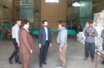 در راستای حمایت از تولید صورت گرفت:بازدید دادستان جیرفت از کارخانه تولید نایلون کشاورزی(گلخانهای ) در راستای حمایت از تولید صورت گرفت:بازدید دادستان جیرفت از کارخانه تولید نایلون کشاورزی(گلخانهای )