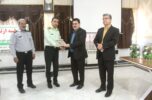 دیدار رئیس زندان جیرفت با فرماندهی انتظامی شهرستان به مناسبت هفته نیروی انتظامی دیدار رئیس زندان جیرفت با فرماندهی انتظامی شهرستان به مناسبت هفته نیروی انتظامی