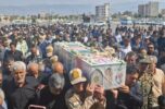تشییع باشکوه پیکر شهید مدافع وطن در جیرفت/تصاویر تشییع باشکوه پیکر شهید مدافع وطن در جیرفت/تصاویر
