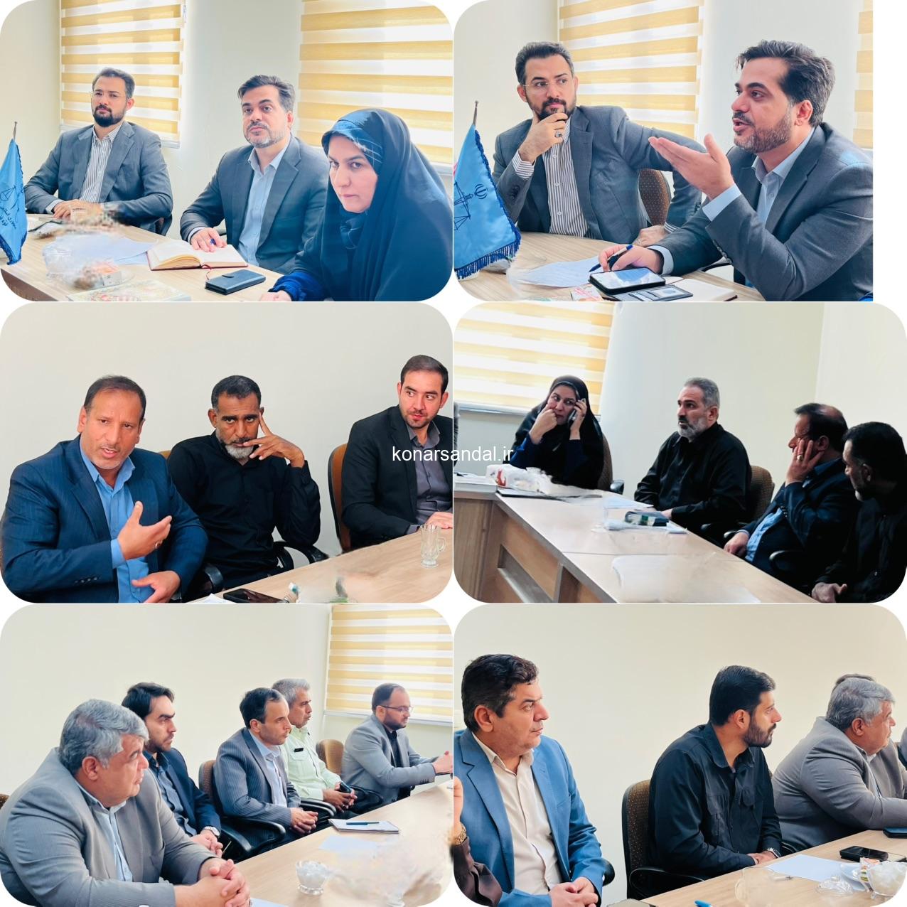 سلمان اعظمی، رئیس دادگستری و رئیس شورای پیشگیری از وقوع جرم دادگستری شهرستان جیرفت:تأکید بر تفکیک آب شرب از فضای سبز و برخورد با انشعابات غیرمجاز در جلسه شورای پیشگیری از وقوع جرم جیرفت