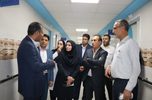 بازدید سرزده سه‌ساعته رئیس دانشگاه علوم پزشکی جیرفت از بیمارستان امام خمینی(ره) تأکید بر پاسخگویی شرکت‌های خدماتی/تصاویر