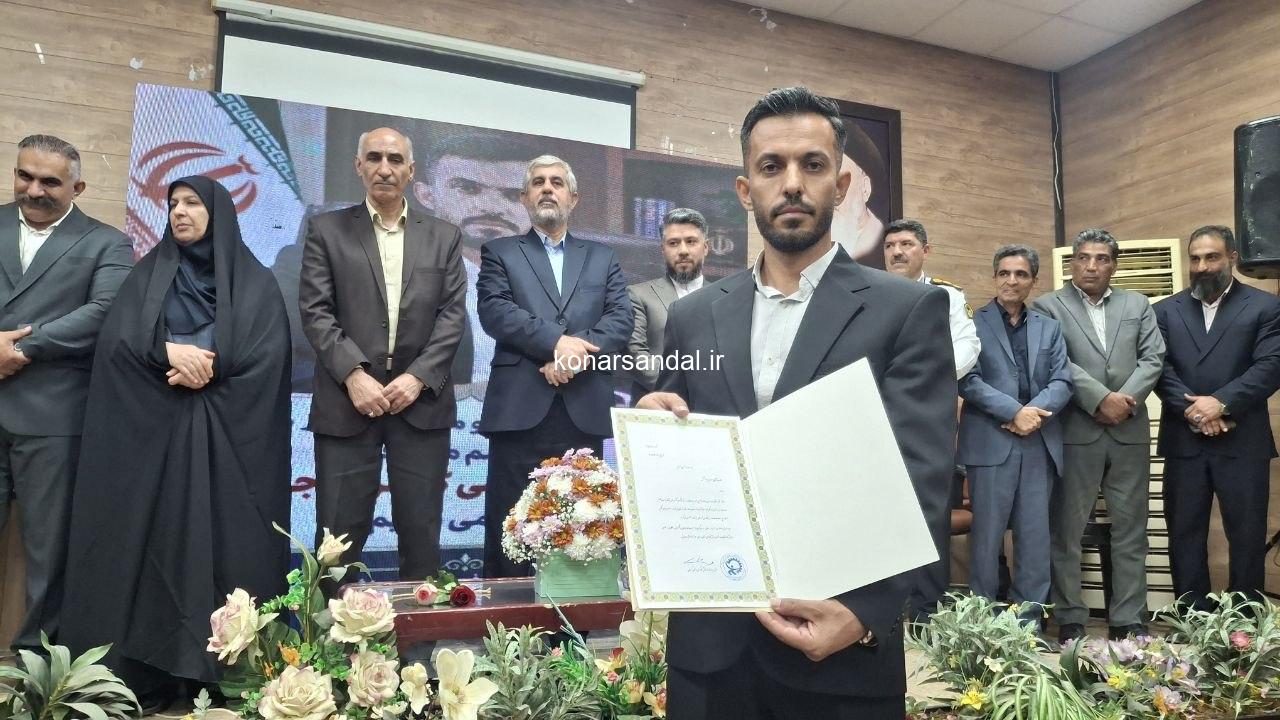مهران ایرانمنش به‌عنوان رئیس هیأت ورزش کارگری جیرفت معرفی شد/تصاویر